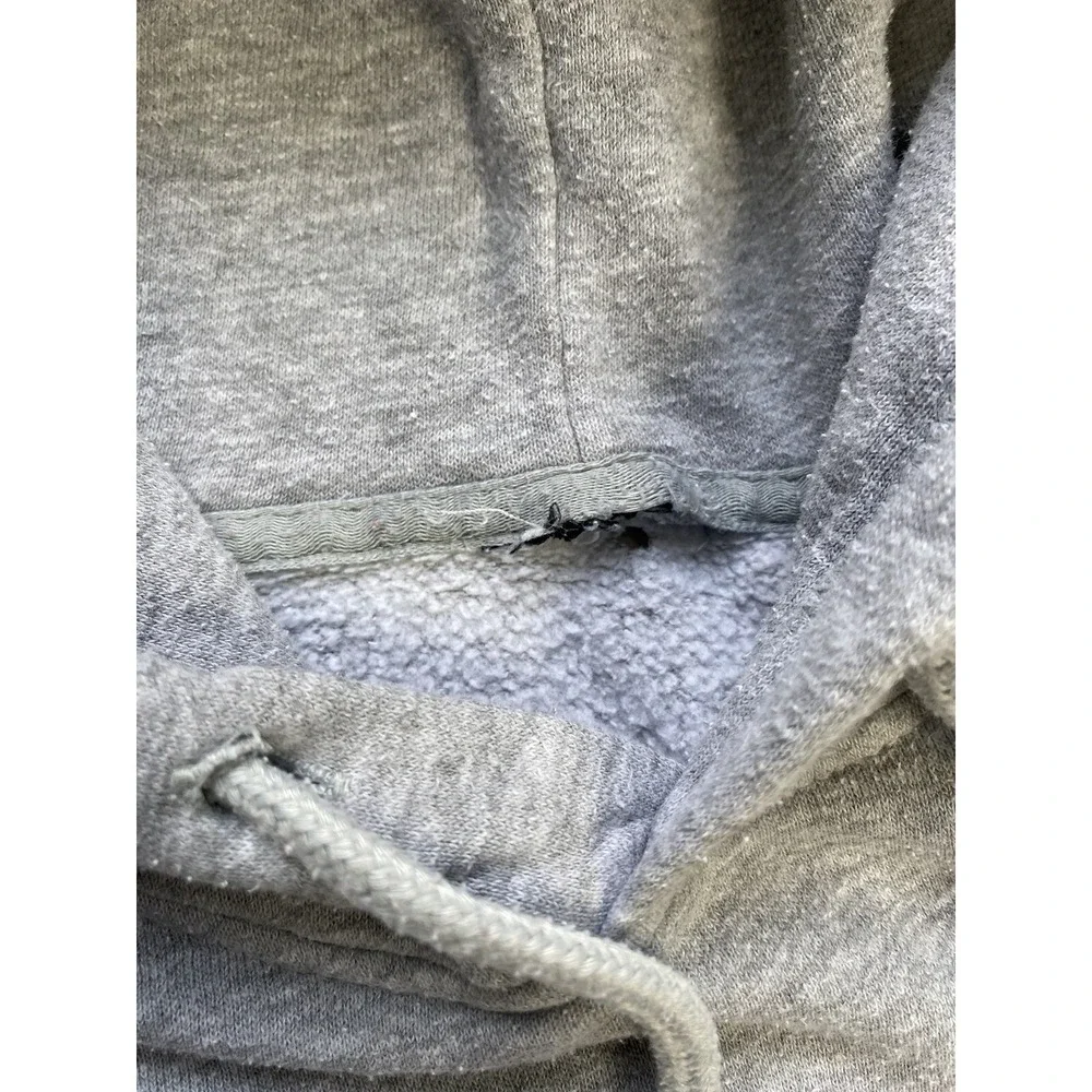 The North Face Half Dome Pullover‎ Hoodie Gray with White Logo / Men's XL